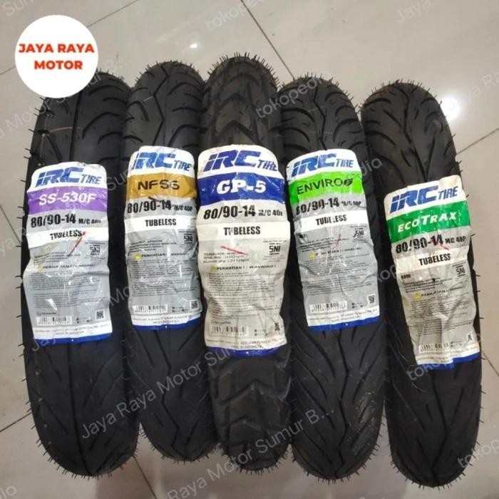 Ban Tubeles IRC 80/90 Ring 14 Motor