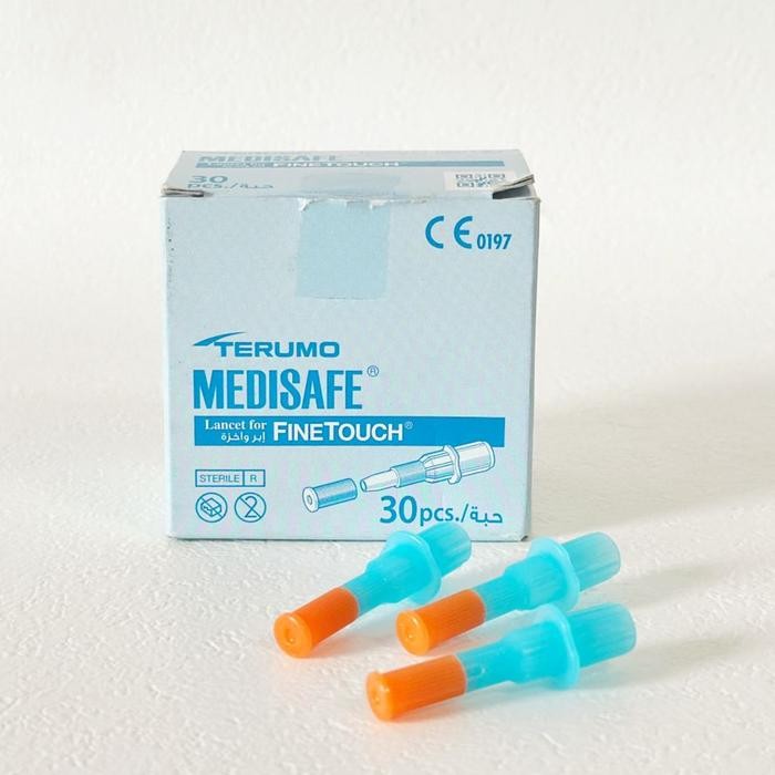 KEQZ Terumo Medisafe Lancet For Finetouch Jarum Lancet Terumo Medisafe