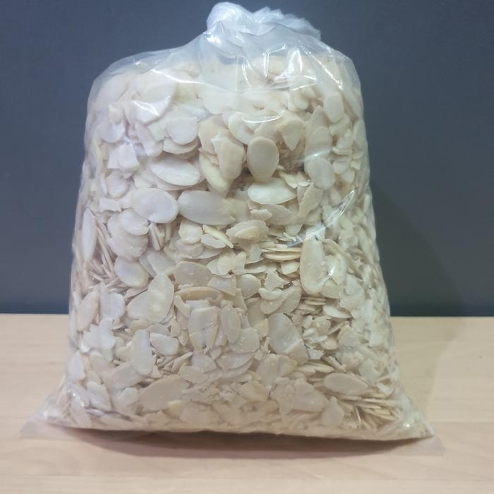 

4ZMI Almond Slice / Irisan Almond Mentah 100 Gr Kacang Food