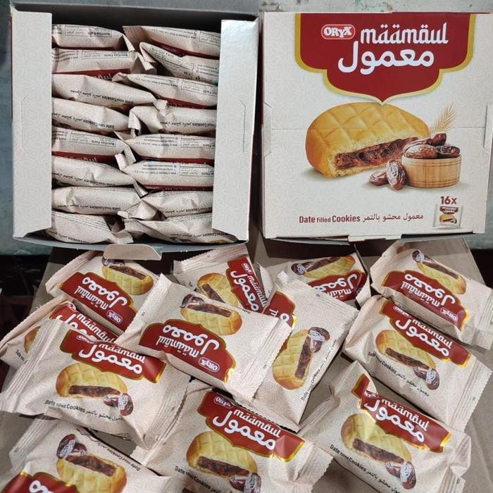 

4ZMI Biskuit Maamoul/Biskuit Mamoul Oryx 16 Pcs/Biskuit Arab 1 Box 16 Pcs