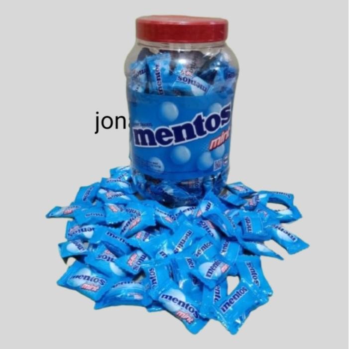 

4ZMI Permen Mentos Kemasan Toples ( Jar ) Isi 200 Butir