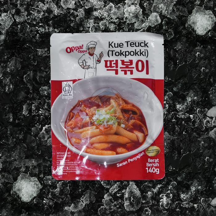 

4ZMI Oppa Tokpokki / Toppoki / Topokki / Tteokbokki 100 Gr + Bumbu 40 Gr