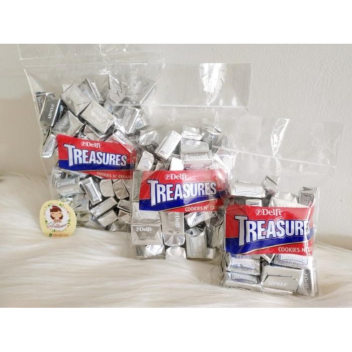 

4ZMI 48Pcs Coklat Delfi Treasure Cookies