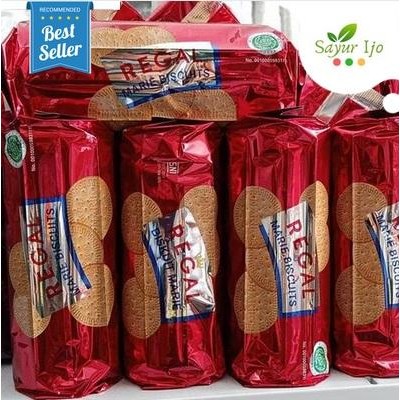 

4ZMI Biskuit Marie Regal 230 Gram Snack Cemilan Instant Roti Susu Biscuit