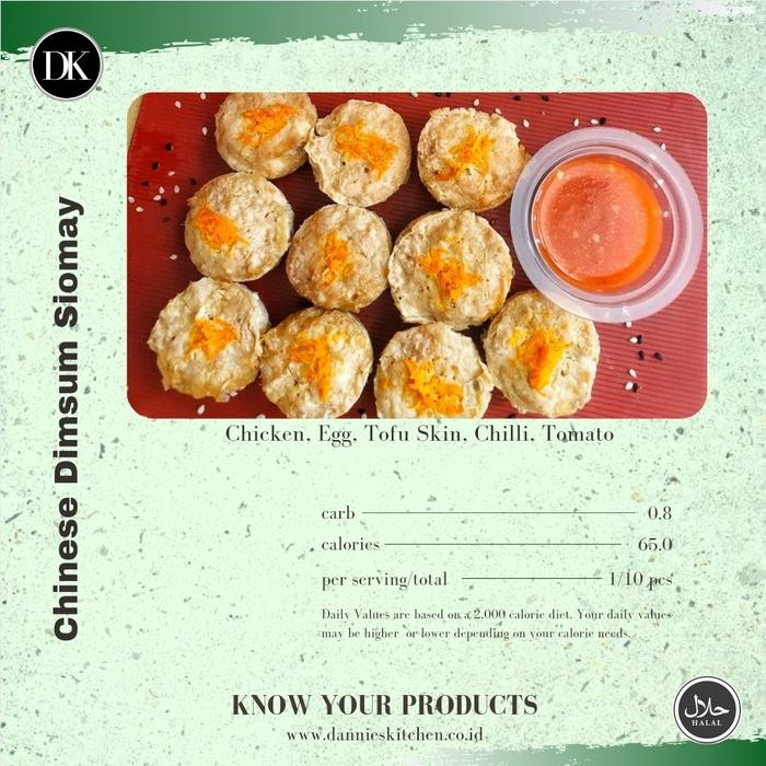 

4ZMI Dimsum Siomay Ayam & Udang Chinese Halal Keto