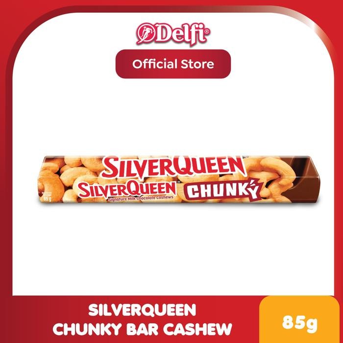 

ND2L Silverqueen Cokelat Chunky Bar Cashew 85 G