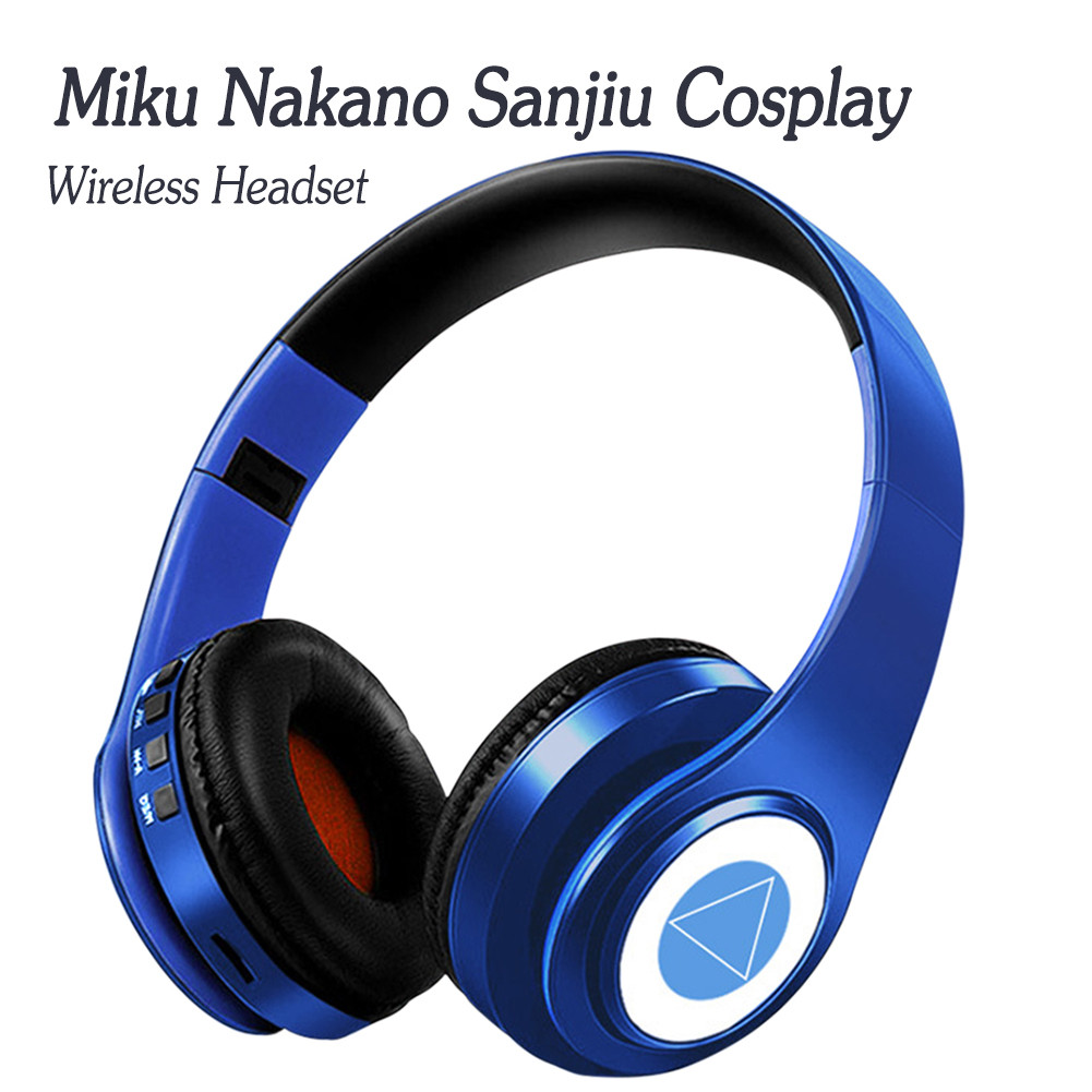 Sanjiu Anime Cosplay Headphone with Miku Nakano Japanese Character