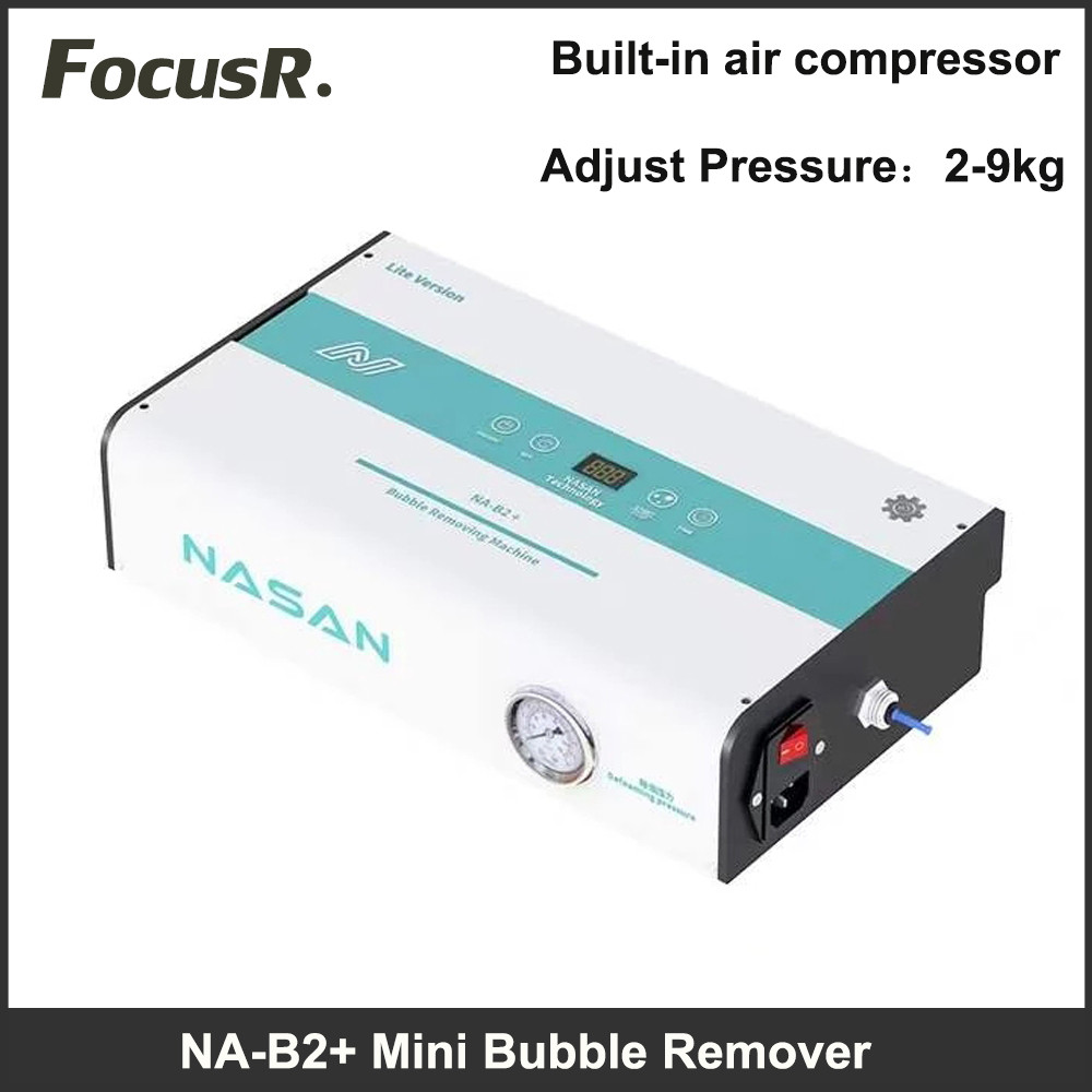 NASAN NA-B2+ Mini 7 Inch Bubble Remover For Mobile Phone Repair Defoaming Cell Screen OCA Glue Lamin