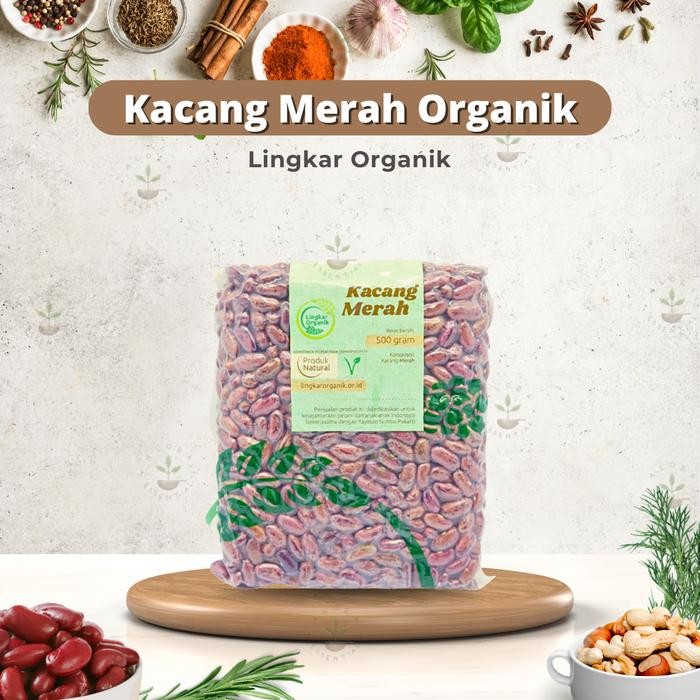 

IOI2 Lingkar Organik Kacang Merah 500 Gr - Kacang Merah Organik
