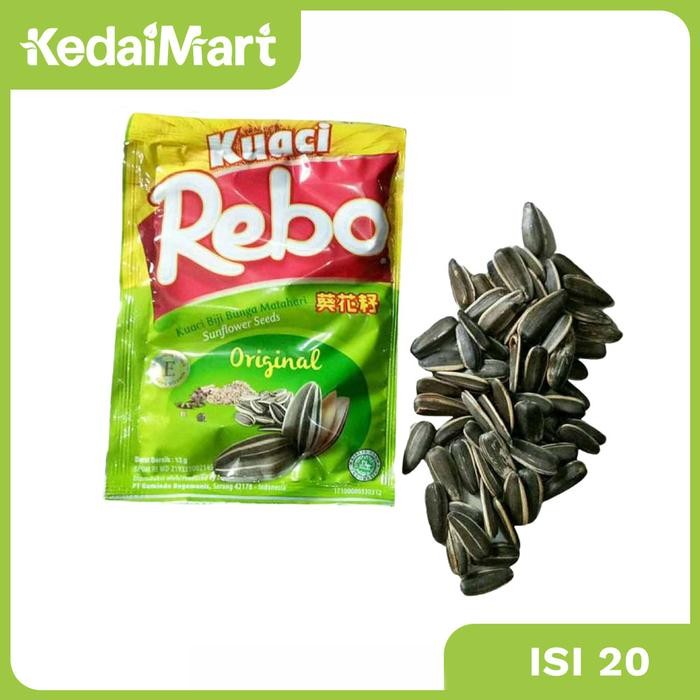 

IOI2 Kwaci Rebo Original Renceng Isi 20 X 13 Gram