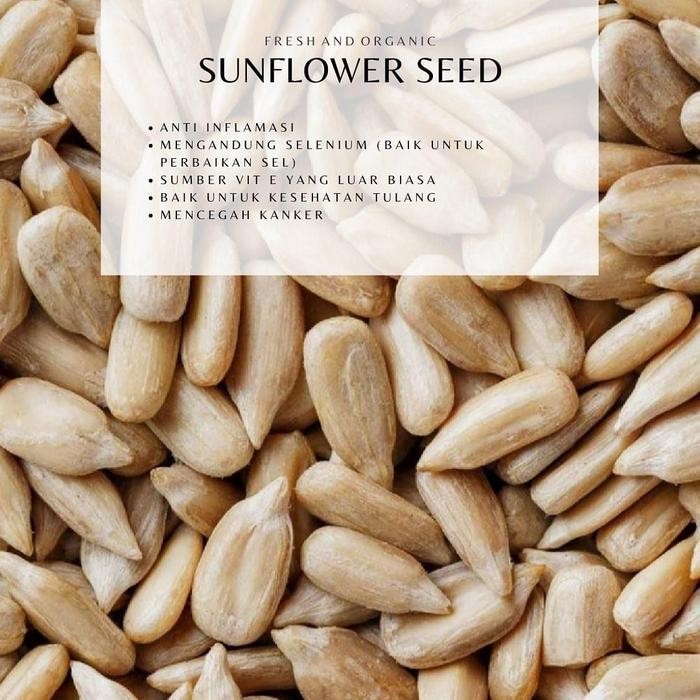 

IOI2 Biji Bunga Matahari/Kuaci Kupas 500Gr