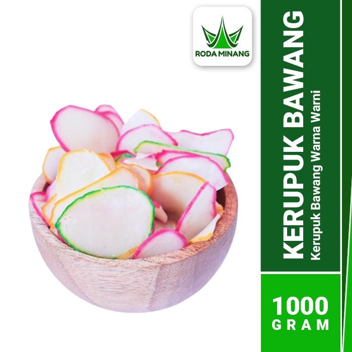 

IOI2 Kerupuk Bawang Prima As Kerupuk Warna Warni Seblak Mentah - 1Kg