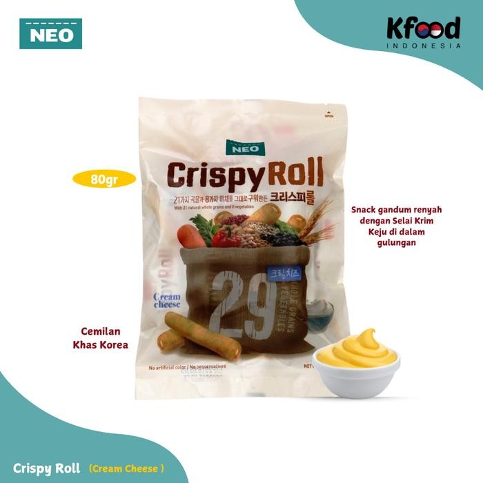 

IOI2 Kfoodind - Neo Crispy Roll Cream Cheese 80Gr