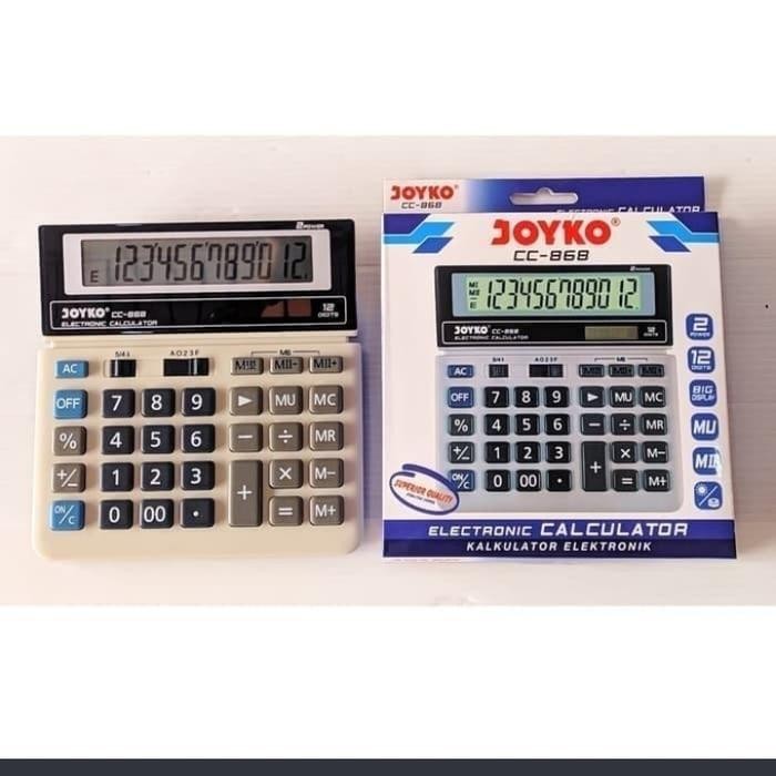 

Kalkulator Cc-868 12 Digits