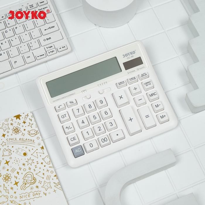

CALCULATOR KALKULATOR JOYKO CC-59 12 DIGITS CHECK CORRECT