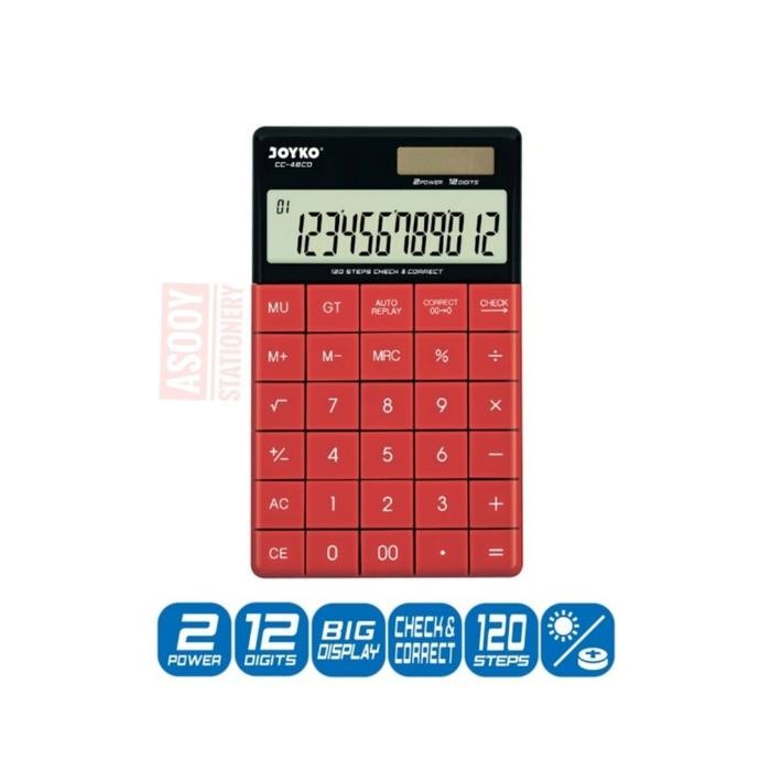 

JOYKO CALCULATOR / KALKULATOR CC-48CO 12 DIGITS