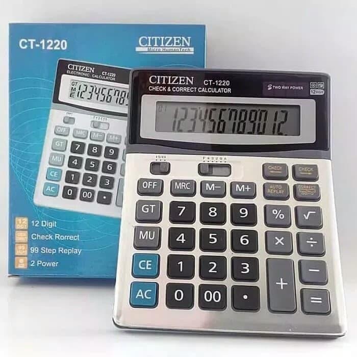 

KALKULATOR CITIZEN CT - 1220