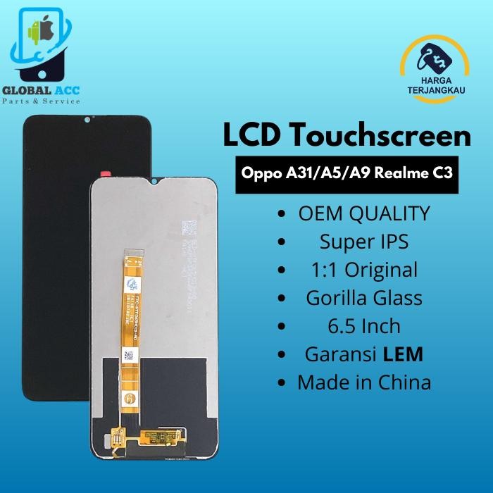 LCD TOUCHSCREEN OPPO A31 2020 - CPH2015 LCD TS FULLSET