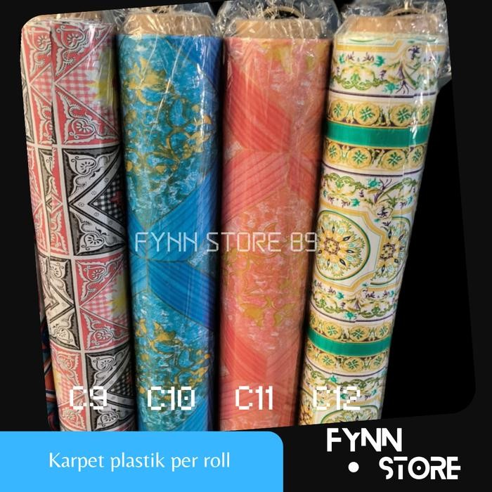 Karpet Lantai Plastik Motif