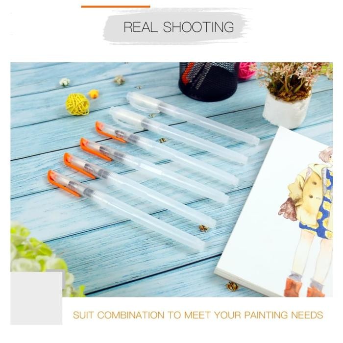 

Giorgione Water Brush Set 6 Long Handle