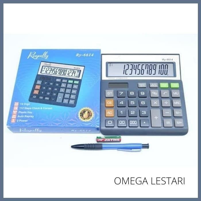 

Kalkulator Citizen Ct 512, Ct 555, Ct 812, Ct 2000, Royal 6614