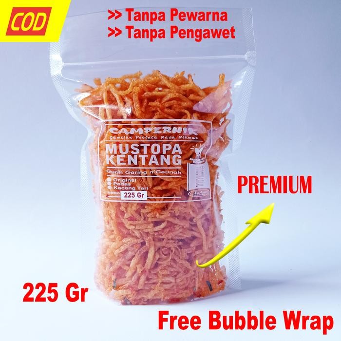 

3YC3 Kentang Mustofa Mustopa Kering Kentang Campernik 225 Gram