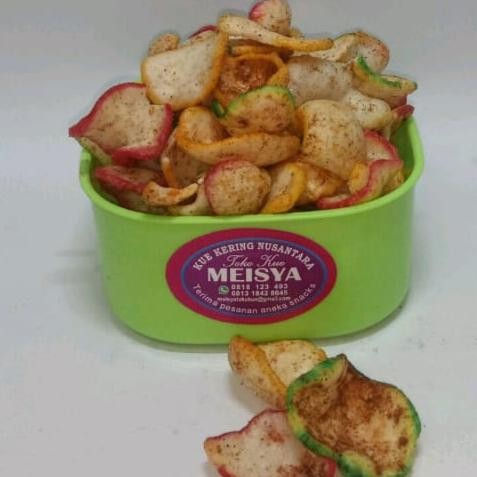 

3YC3 Kerupuk Pedas Seblak Pelangi 250 Gr