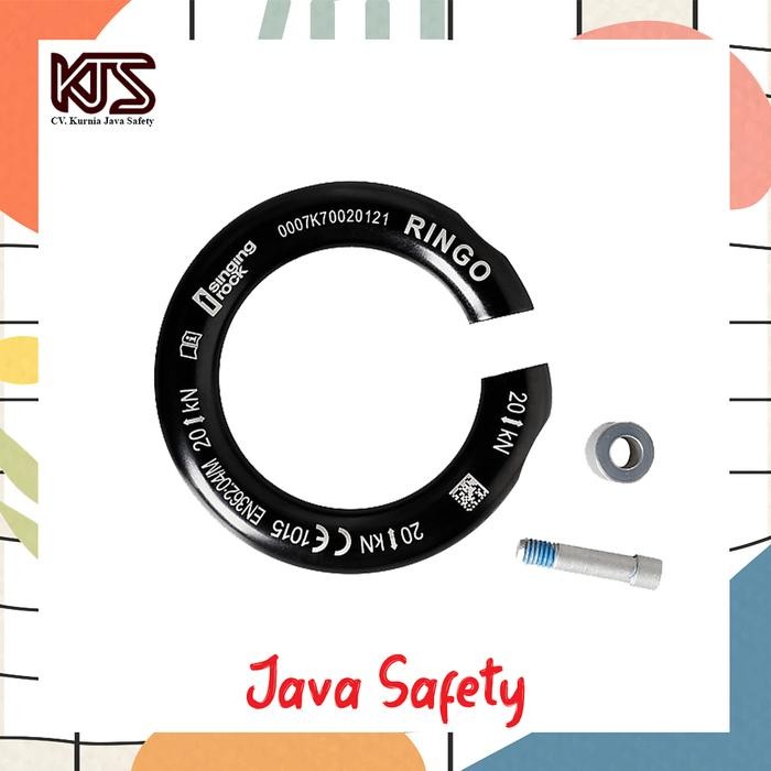 Termurah Singing Rock Ringo Multidirectional gated ring Carabinner Singing Rock Ringo Carabiner Ring