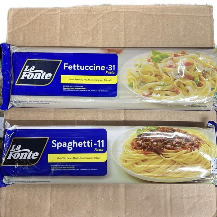 

H48Y La Fonte Pasta Spaghetti-11 & Fettuccine-31 450Gr