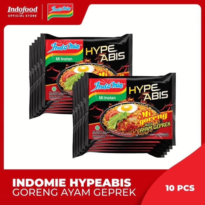 

H48Y 10 Pcs - Indomie Hypeabis Ayam Geprek 85 Gr