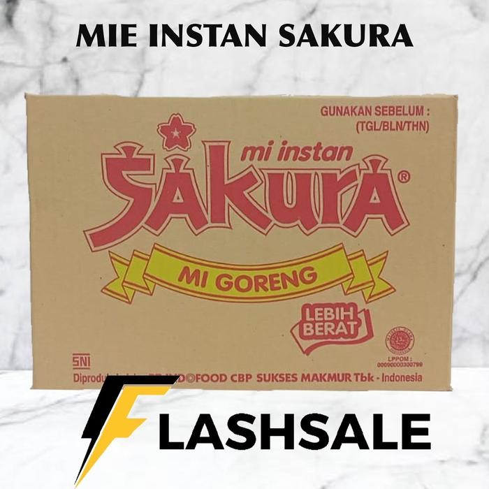 

H48Y Mie Sakura Goreng Mie Instan Sakura Dus