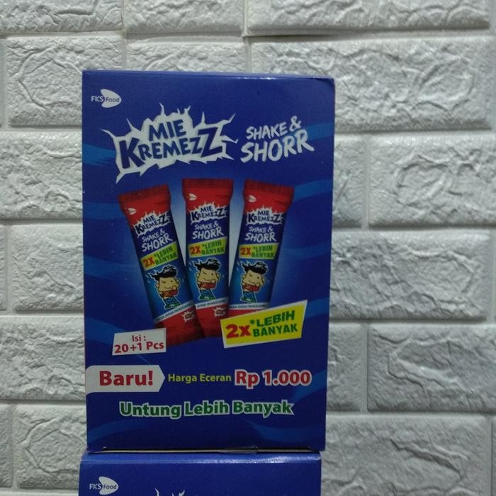 

H48Y Mie Kremezz Shake & Shor 1 Box Isi 24Pcs