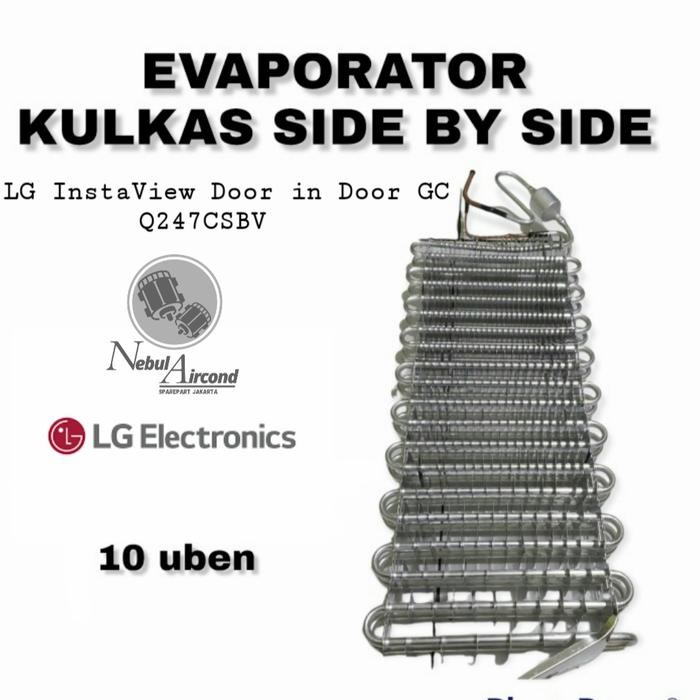 Evaporator Kulkas Side By Side Lg Instaview Door In Door Gc Q247Csb
