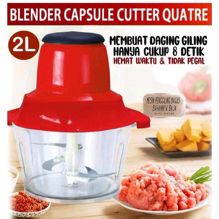 Blender Kapsul Gen 2 Jumbo Cutter Capsule Serbaguna Food Processor New