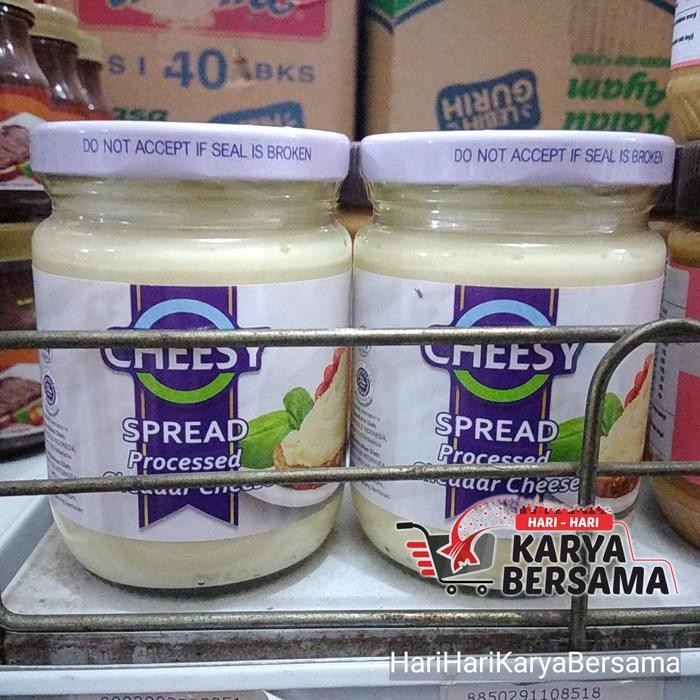 

CHEESY CHEDDAR CHEESE SPREAD 240GR