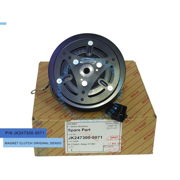 Magnet Clutch Rush / Terios Original Denso Jk247300-5071