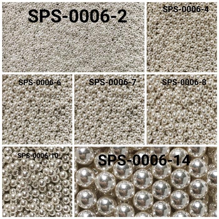 

GR-SPS-0006 Sprinkles sprinkle sprinkel 1kg 1 kg mutiara perak silver