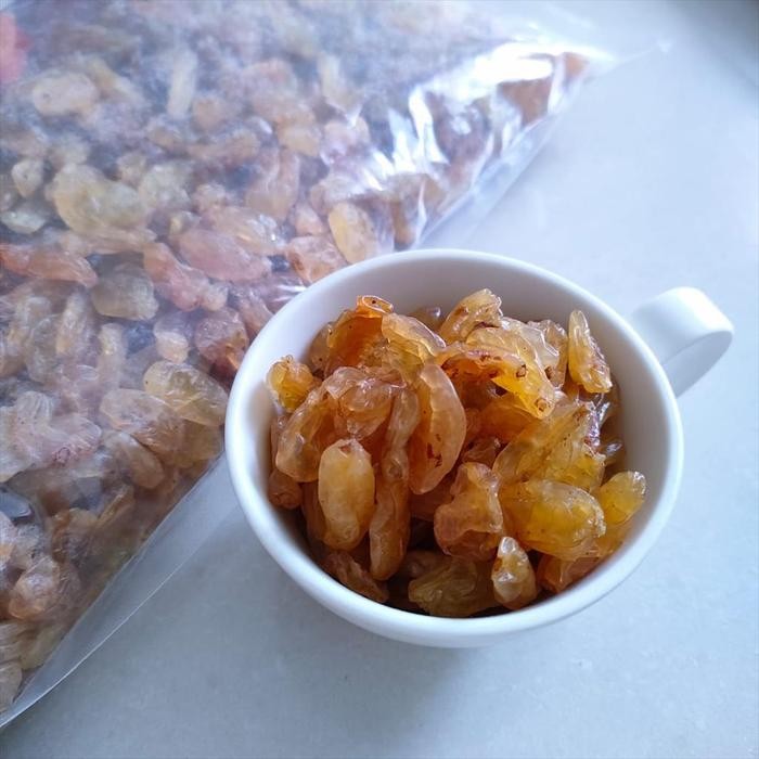 

Golden Raisin ( Kismis Kuning ) Rasa Enak Tidak Pahit - 1 Kg