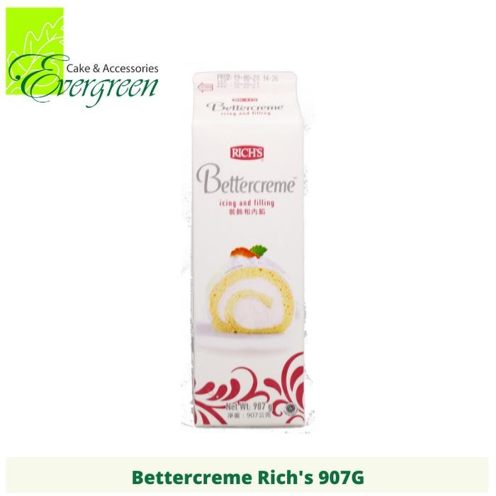 

Bettercreme Pengganti Butter Cream Nabati Rich's 907G