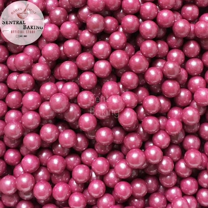 

Sprinkle Kue Mutiara Mix Pink Ungu 2 / Springkel Pearl Springkle Bulat