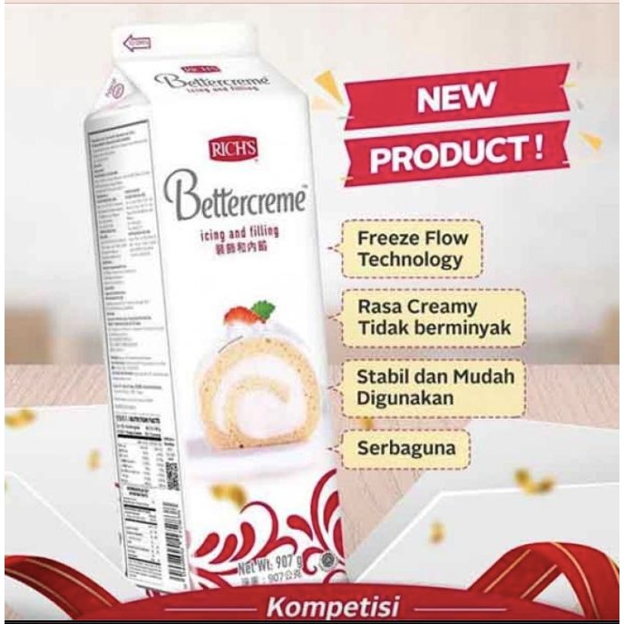 

Richs Better Creme 907gr Produk dengan Berat 907 Gram