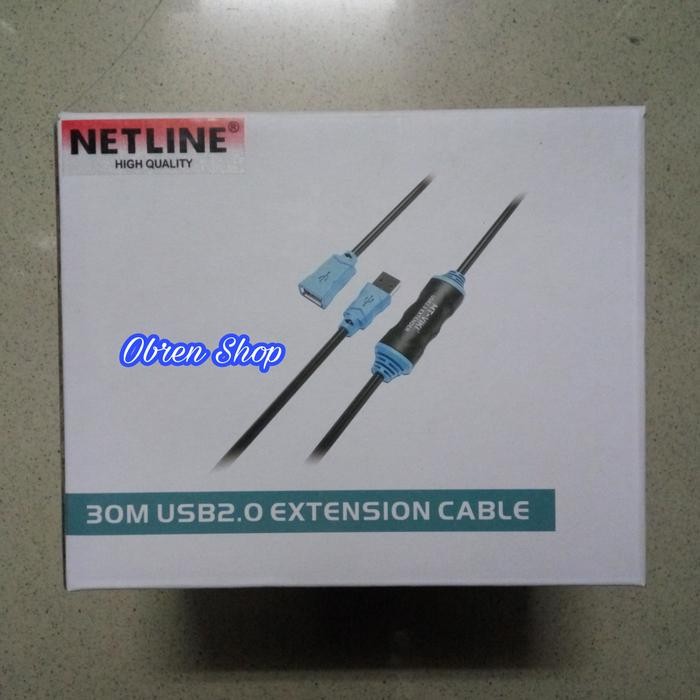 Grosir Kabel Usb 2.0 Extension Active 30 Meter Netline