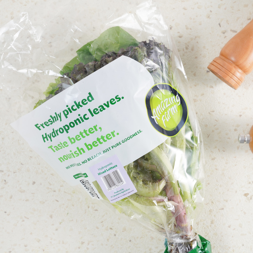

Amazing Farm Mix Lettuce Hidroponik Hidroponik 250 gram