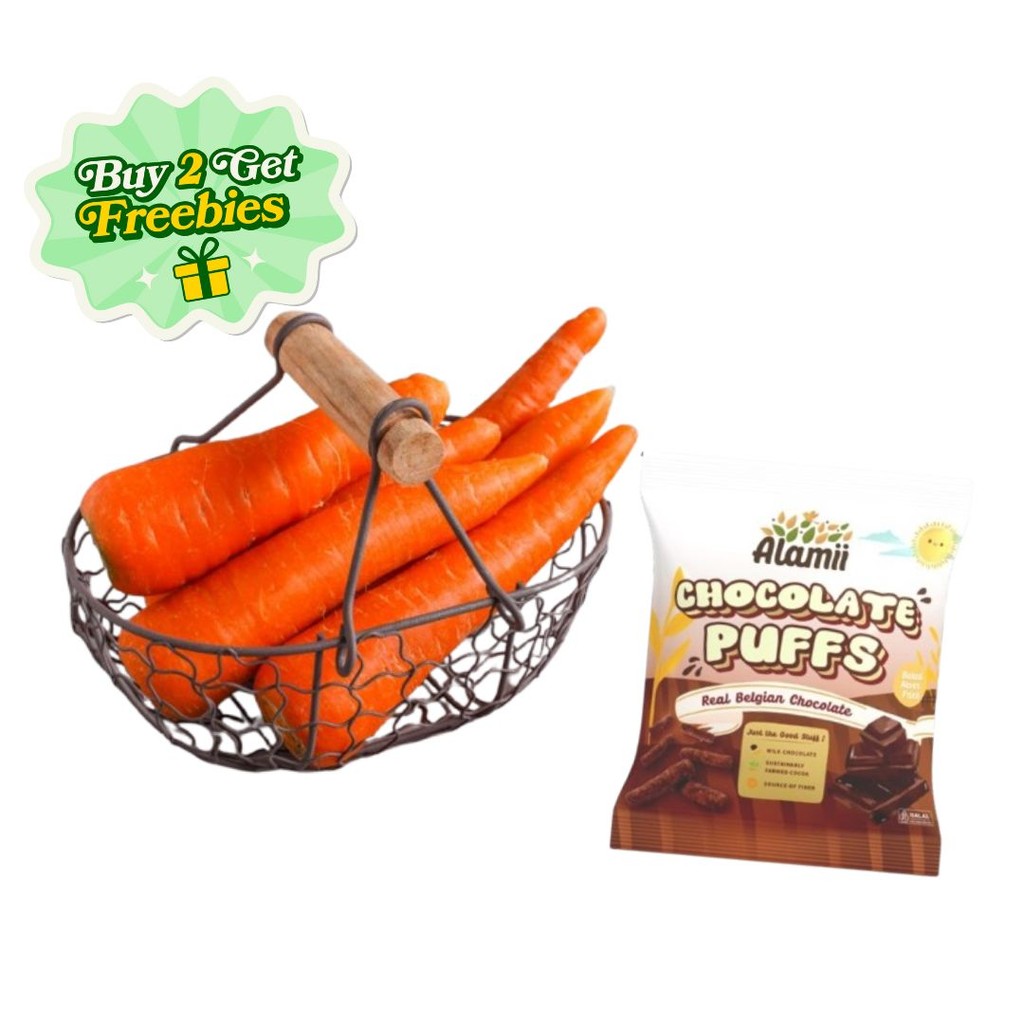 

Bundle 2 Wortel Berastagi Baby Free Alamii Choco Konvensional 1 pack