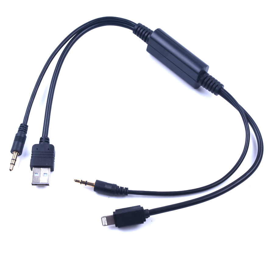 Audio Stereo Aux USB For Car USB AUX Adapter Interface Cable For BMW