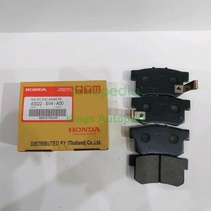 TERLARIS Brake Pad Rear CRV Gen 2/Odyssey Kampas rem belakang CRV Gen 2/Odyssey