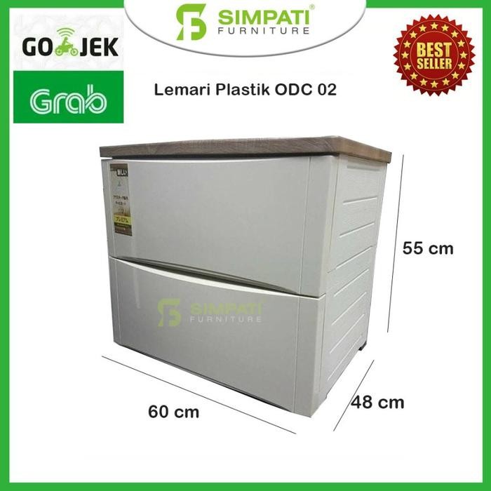 Lemari Plastik Olymplast Odc 02