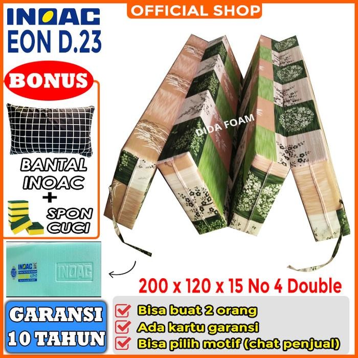 Kasur Lipat Inoac Uk 200X120X15 Cm
