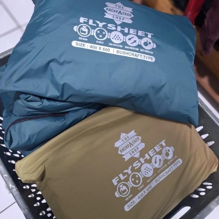 Consina Avtech - Flysheet Tenda 4X6 M Penutup Alas Tenda Kemping 6X4 Meter