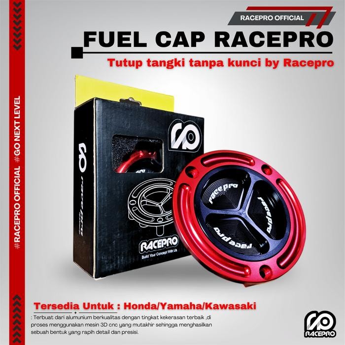 Fuelcap Racepro V2 Fuel Cap Race Pro Quick Released R15V3 R15V2 R15V4 Ninja Fi Old Ninja New Zx25R